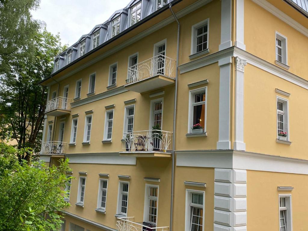 Budova, kde se apartmán nachází