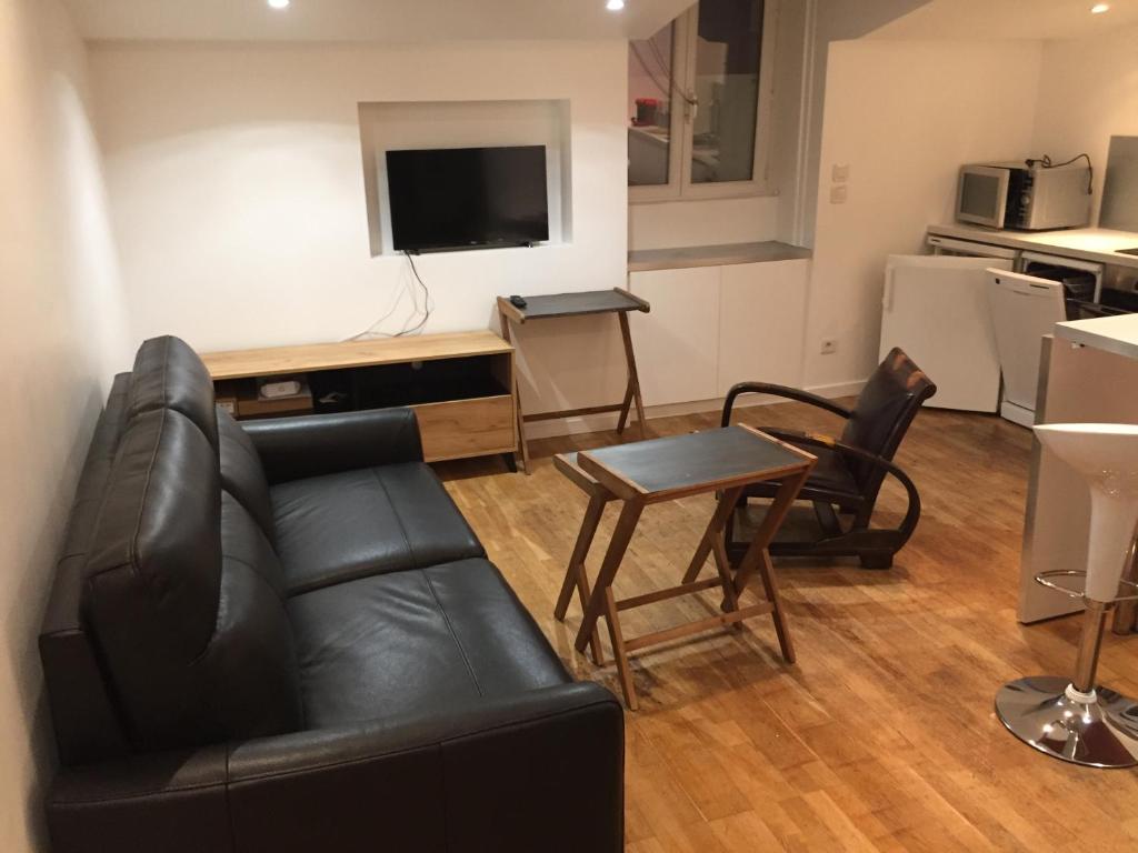 Posezení v ubytování Super appartement plein centre de La Rochelle