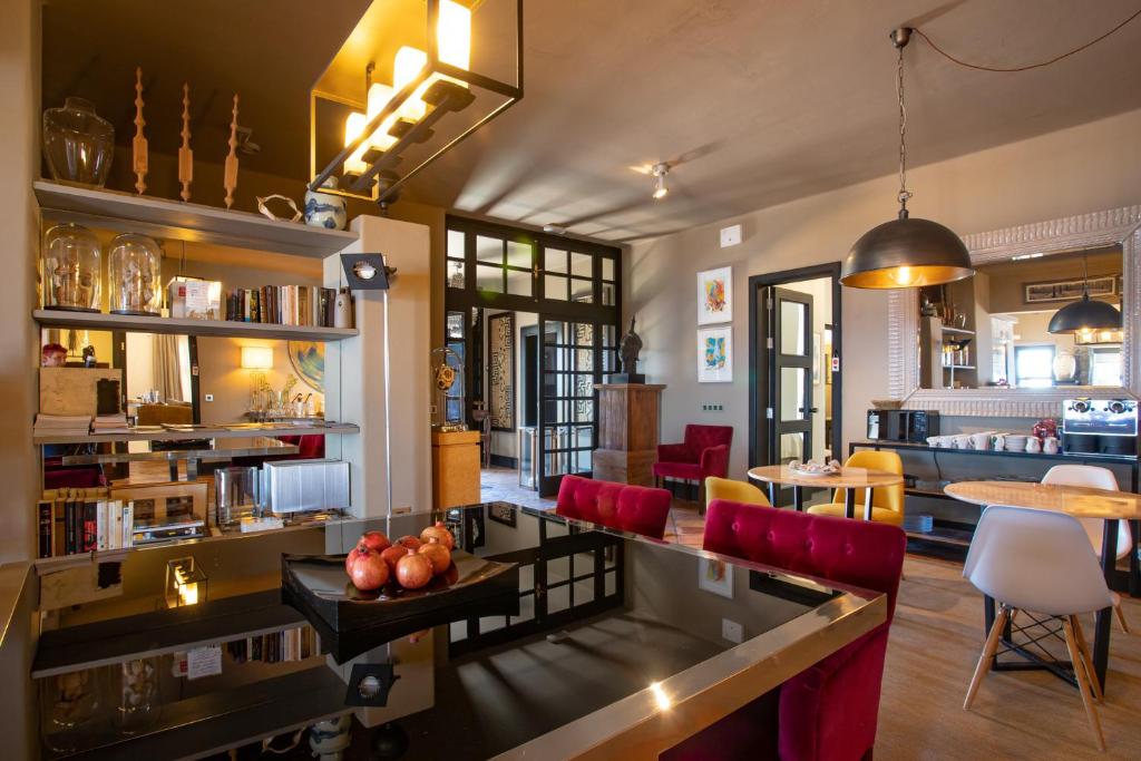 Posezení v ubytování 5 Suites Lanzarote