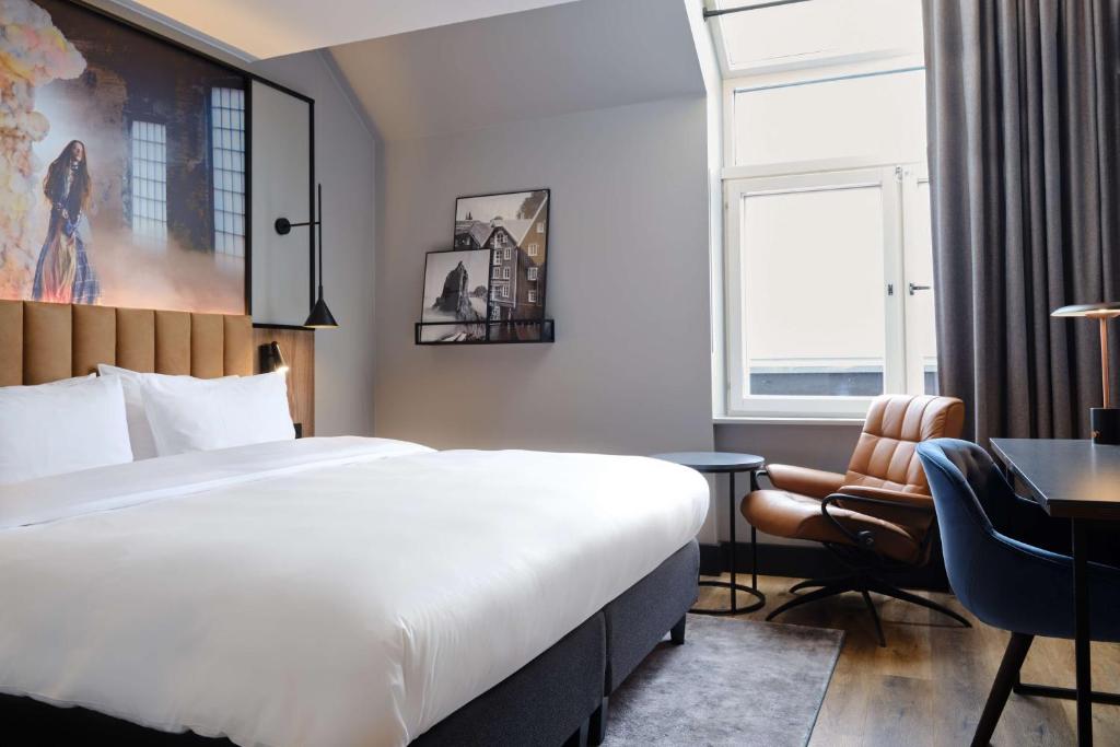 Postel nebo postele na pokoji v ubytování Radisson Blu Royal Garden Hotel, Trondheim