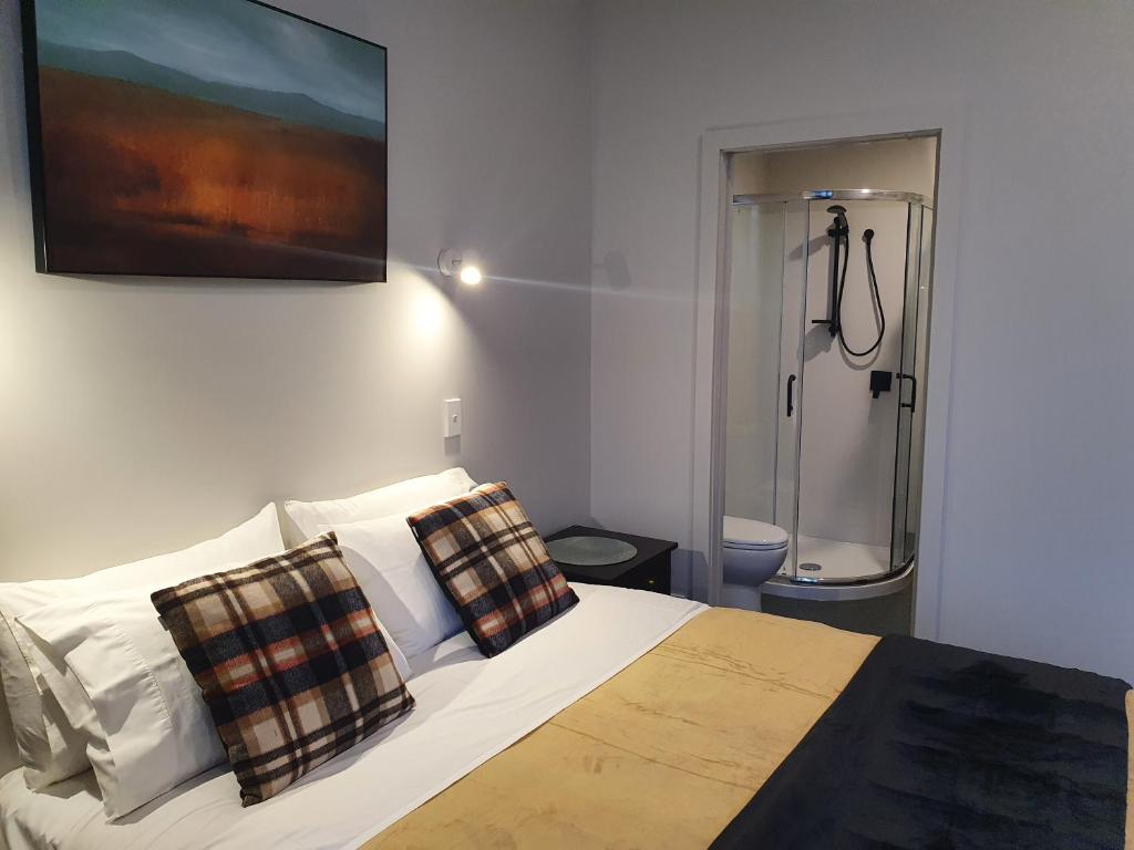 Postel nebo postele na pokoji v ubytování Work Stay at 123