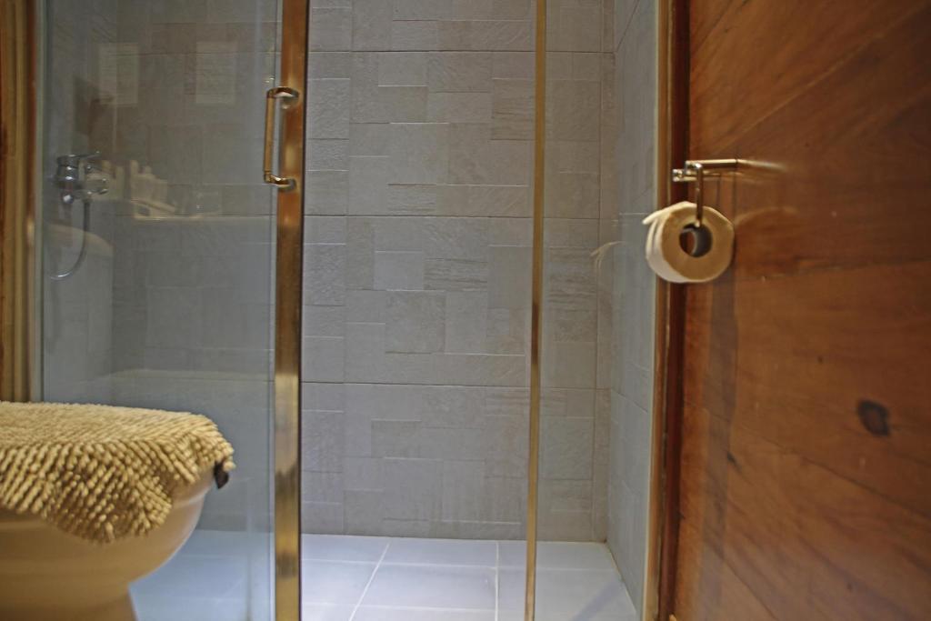 Koupelna v ubytování Hotel Veneto De Vigan