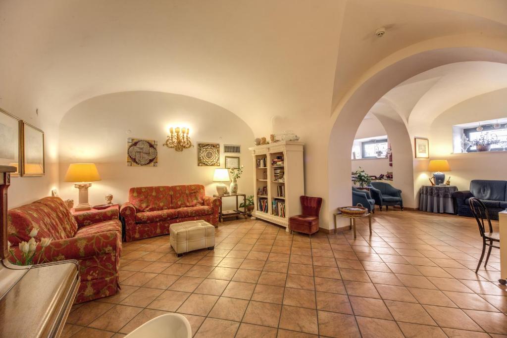 Posezení v ubytování Hotel Corona