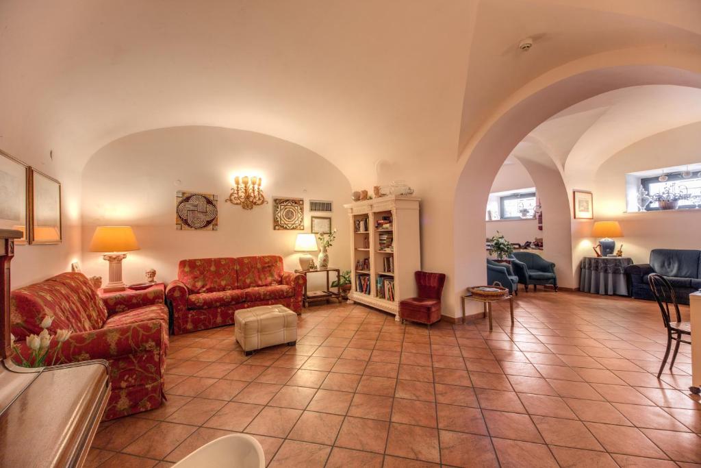 Posezení v ubytování Hotel Corona