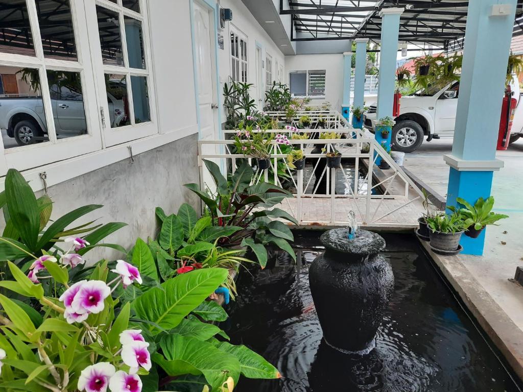 Zahrada ubytování Fancy Carp Resort Hua-Hin