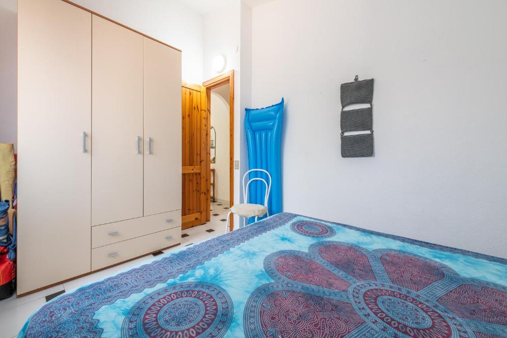 Łóżko lub łóżka w pokoju w obiekcie La Casa di Silvia