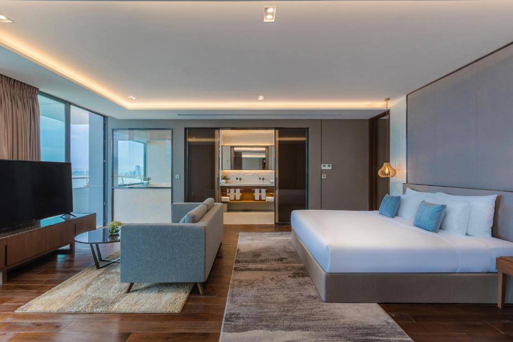 Posezení v ubytování Sel de Mer Hotel & Suites
