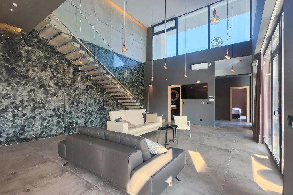 Część wypoczynkowa w obiekcie Villa Mediterraneo 2