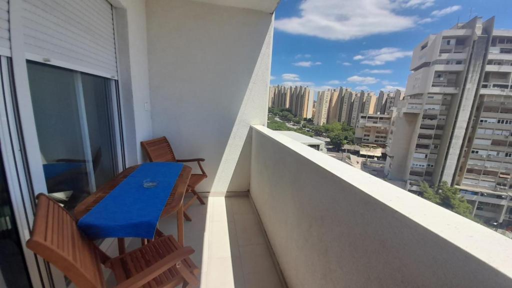 Balkón alebo terasa v ubytovaní Cozy apartment GALA