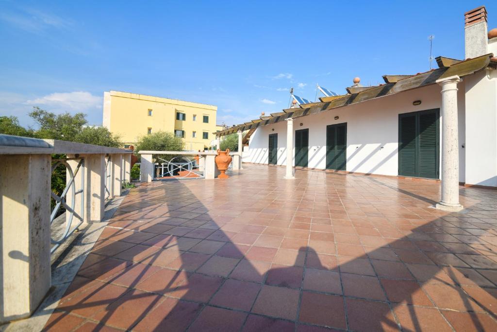Balkón nebo terasa v ubytování Hotel Felix Terme