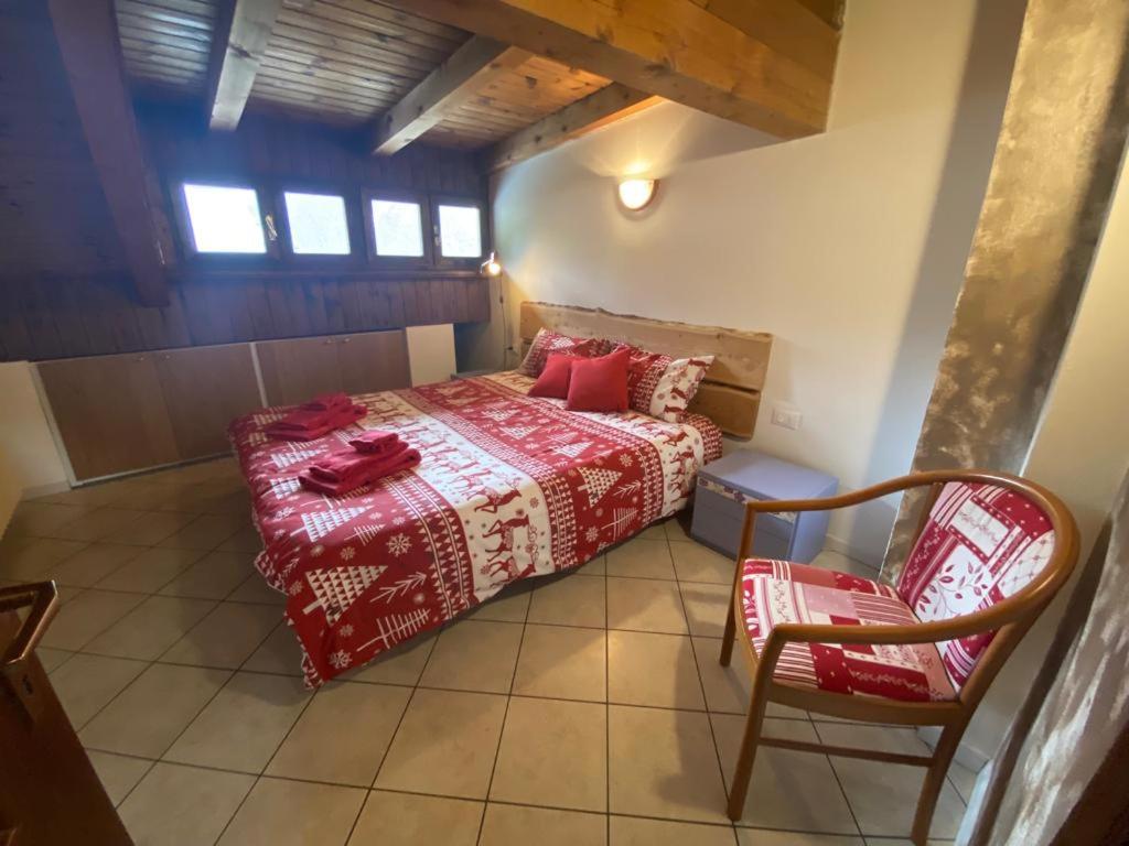 Posteľ alebo postele v izbe v ubytovaní Casa Belvedere