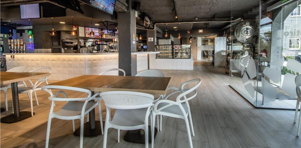 Restaurace v ubytování Hotelet elRetiro