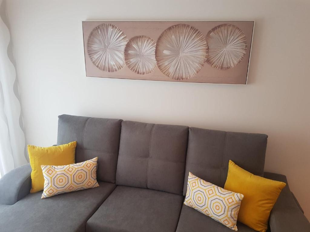 Posezení v ubytování APARTAMENTO A CHILENA