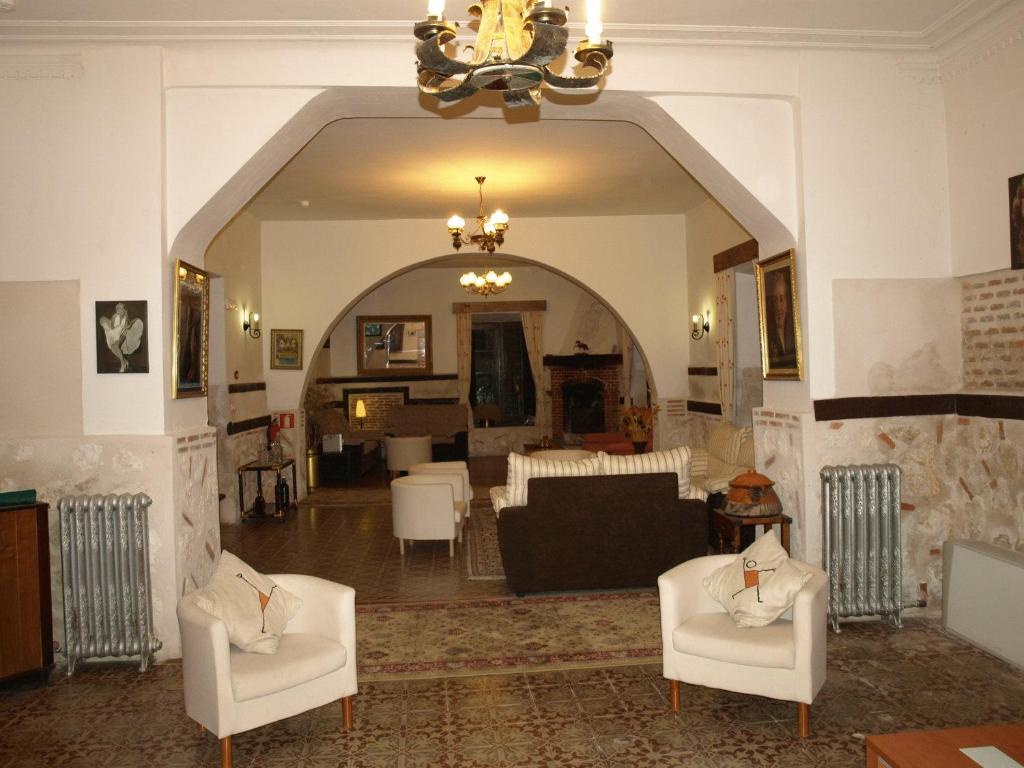 Posezení v ubytování Gran Posada La Mesnada