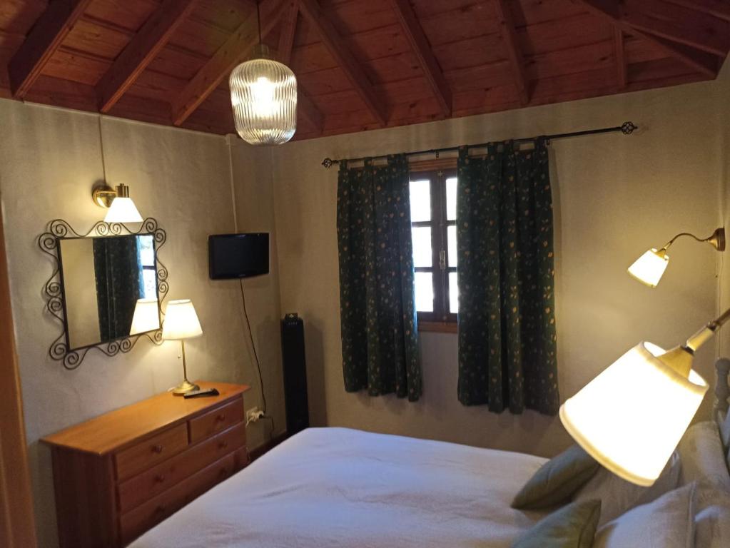 Postel nebo postele na pokoji v ubytování EL PEDRAL