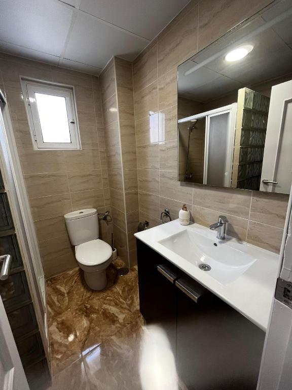 Koupelna v ubytování Estupendo apartamento en Estación-Centro, WIFI, Agua por Osmosis