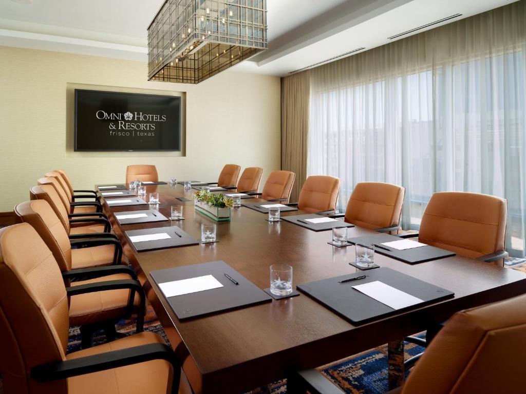Konferenční prostory v ubytování Omni Frisco at The Star