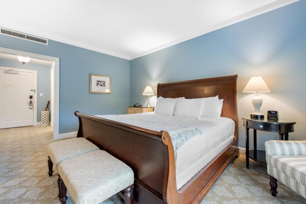 Omni Bedford Springs Resort & Spa - Chambre De Luxe 1 Lit King Avec Porche Privé
