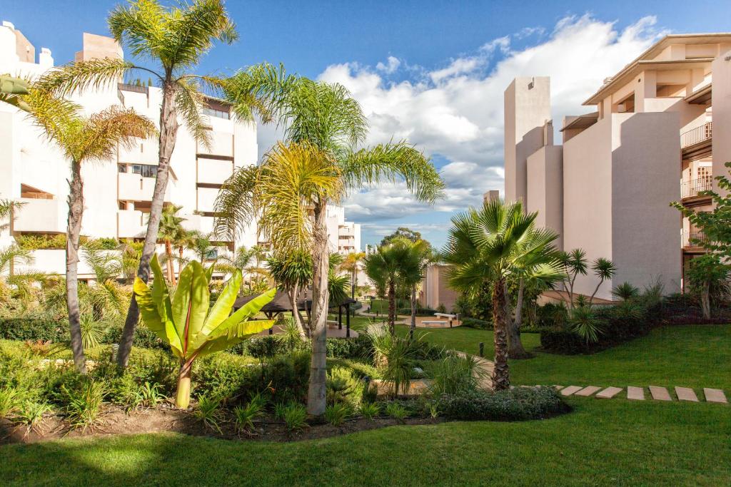 Zahrada ubytování Fantástico apartamento en primera línea de playa