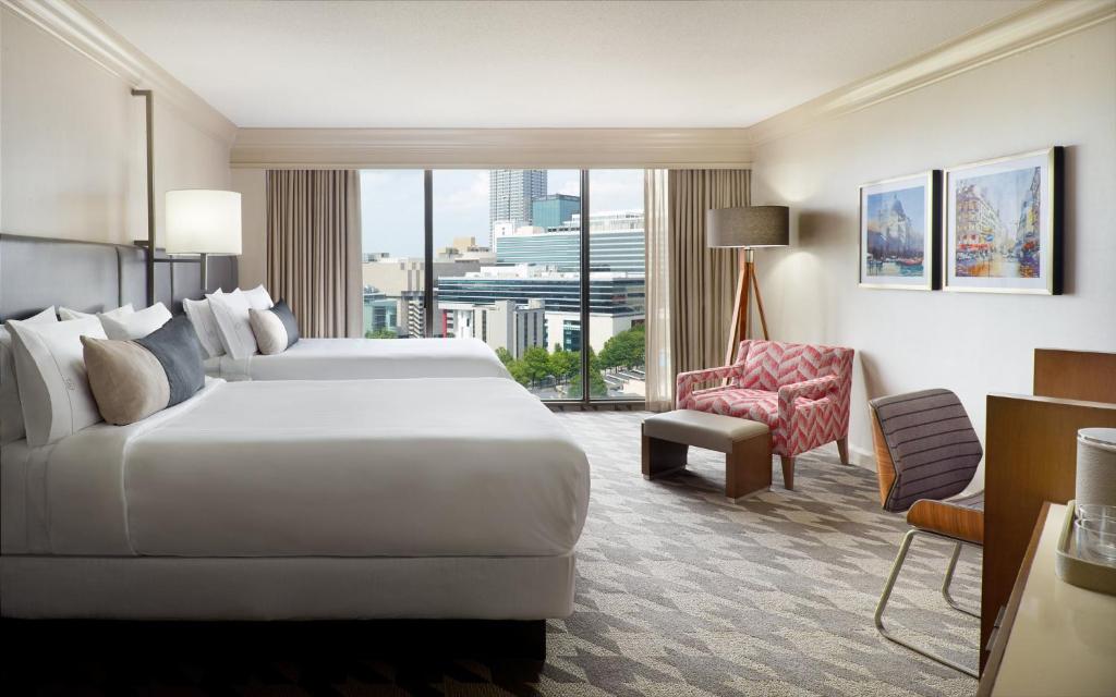 Omni Atlanta Hotel at Centennial Park - Deluxe Kamer 2 Dubbele Bedden