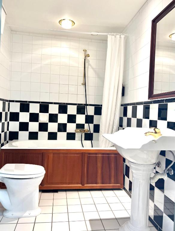 Koupelna v ubytování Clarion Hotel Wisby