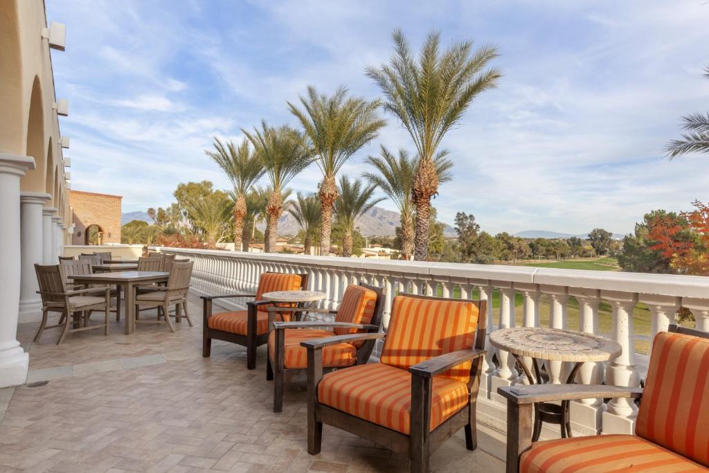 Balkón nebo terasa v ubytování Omni Tucson National Resort & Spa