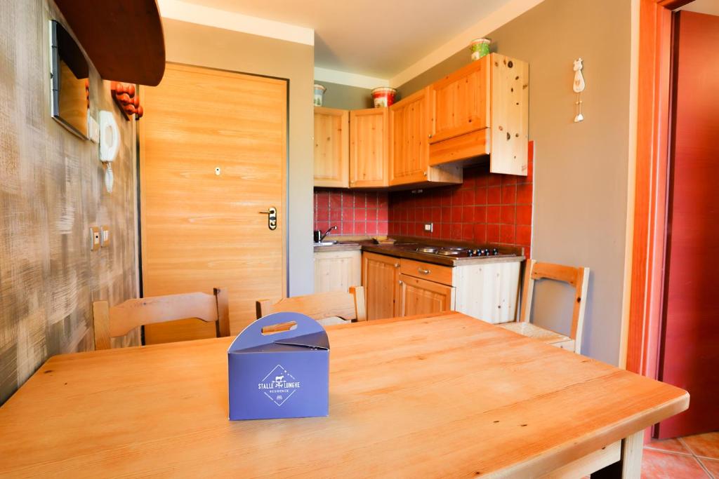 Kuchnia lub aneks kuchenny w obiekcie Residence Stalle Lunghe