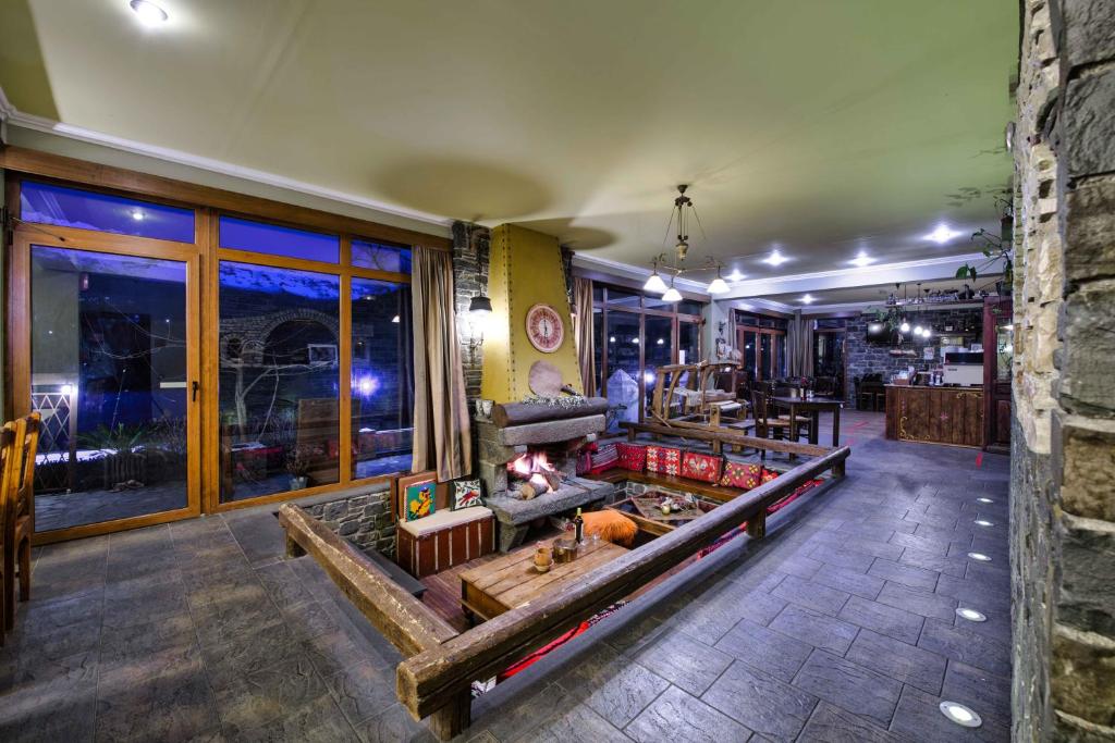 Posezení v ubytování Hotel Teloneio