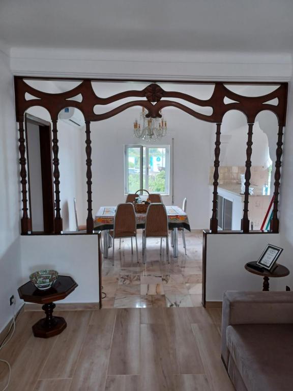 Posezení v ubytování Casa Brito Aguiar