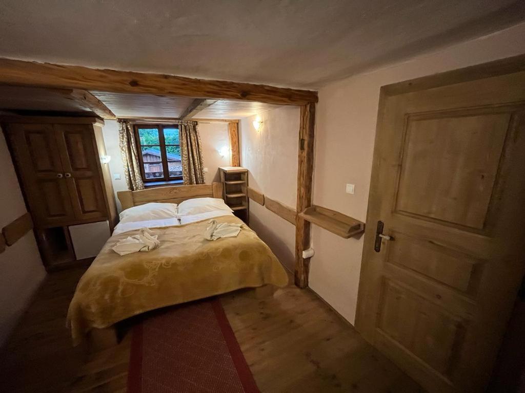 Postel nebo postele na pokoji v ubytování Ubytování Elias