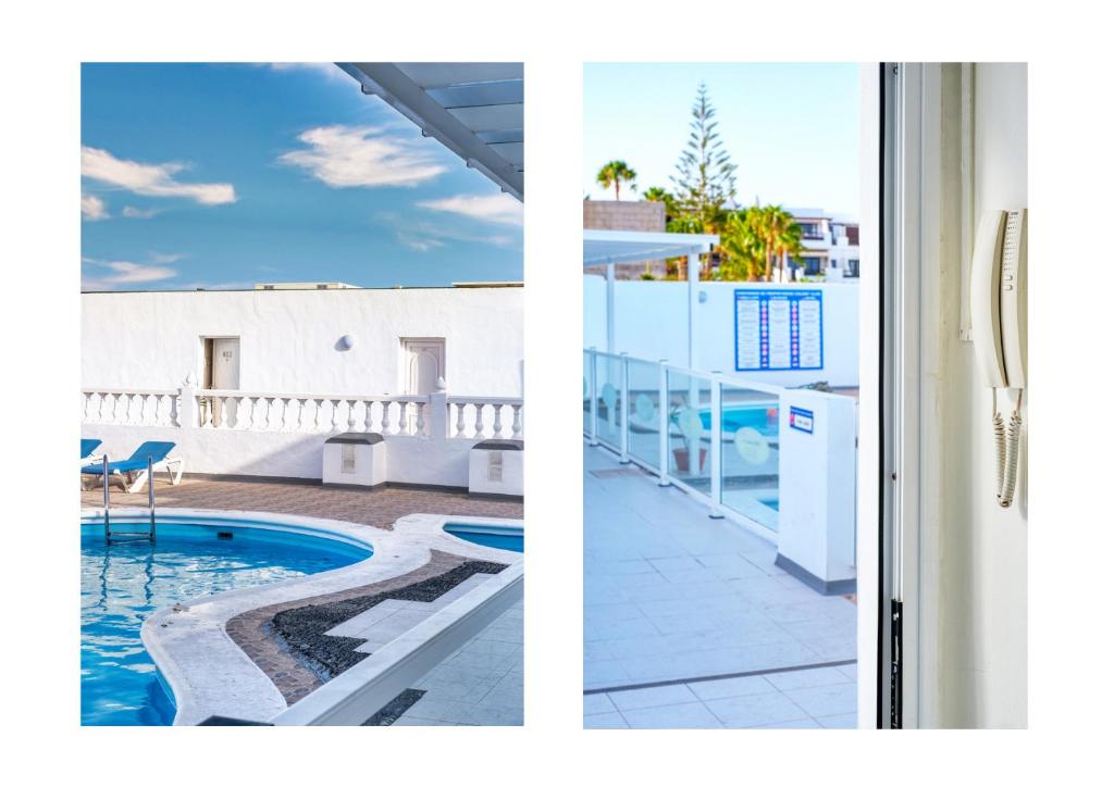 Bazén v ubytování Sea View Colony Club nebo v jeho okolí