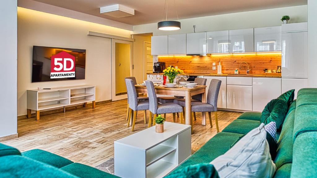 Posedenie v ubytovaní Apartament PO PRACY z SAUNĄ - 5D Apartamenty