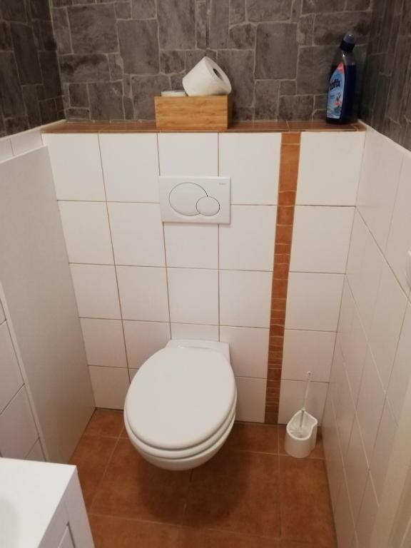Kúpeľňa v ubytovaní Ferienwohnung Jonas