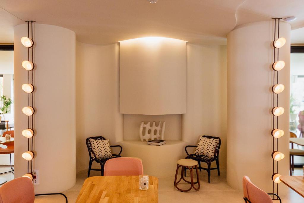 Posezení v ubytování Pacha Hotel