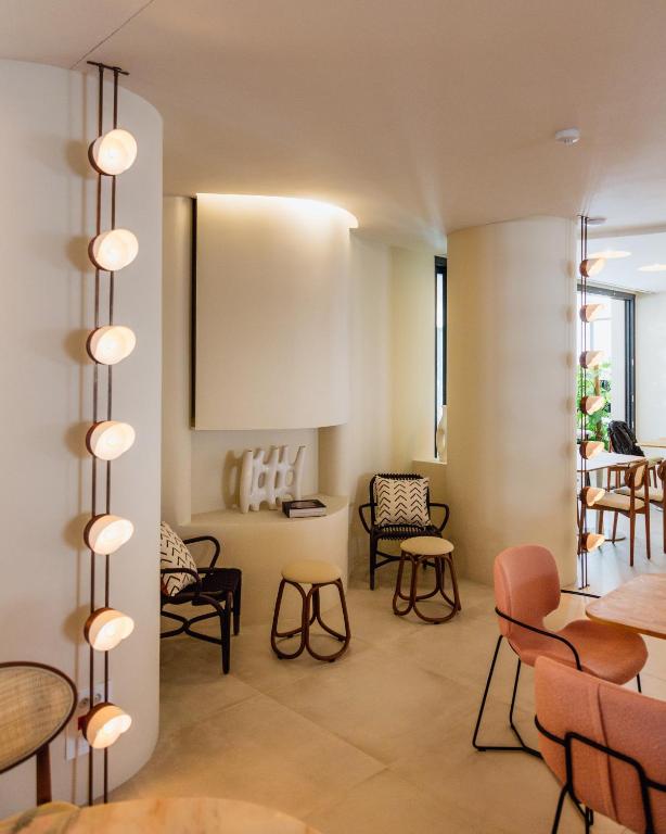 Posezení v ubytování Pacha Hotel