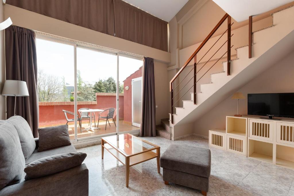 Posezení v ubytování PARK SEDO Aparthotel