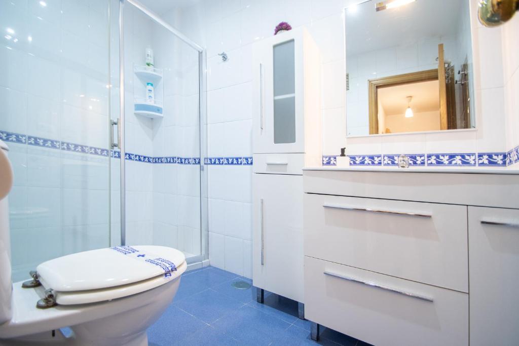 Koupelna v ubytování Apartamento El Anteojo de Cádiz