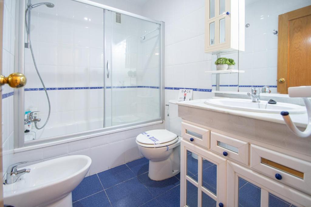 Koupelna v ubytování Apartamento El Anteojo de Cádiz