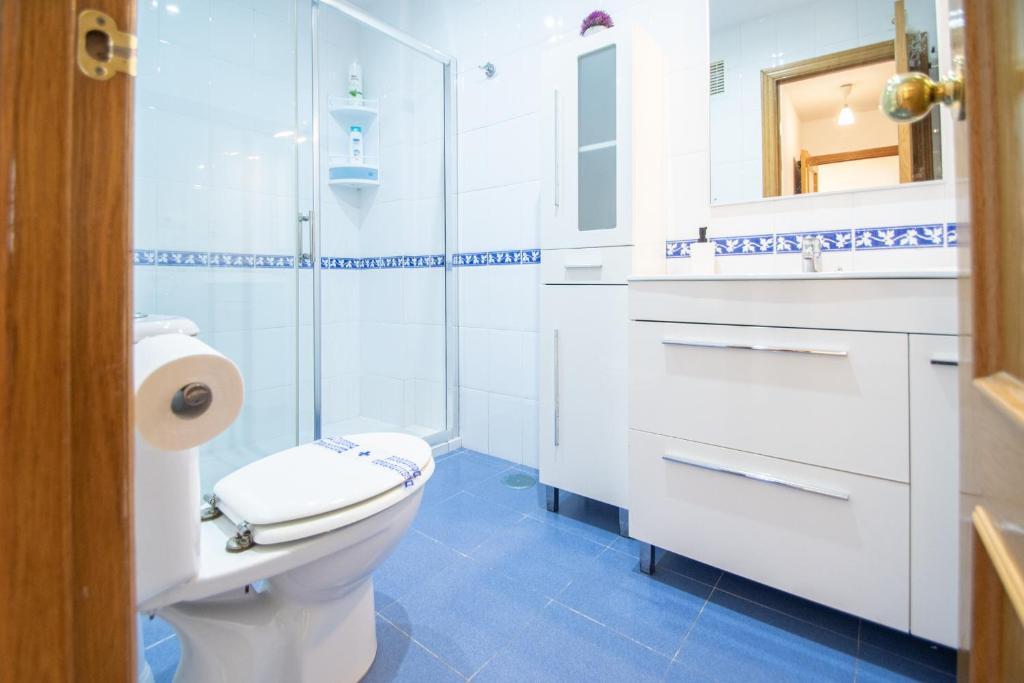 Koupelna v ubytování Apartamento El Anteojo de Cádiz