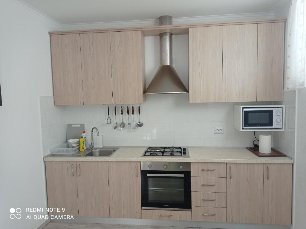 Kuchyňa alebo kuchynka v ubytovaní Studio apartman Sonja