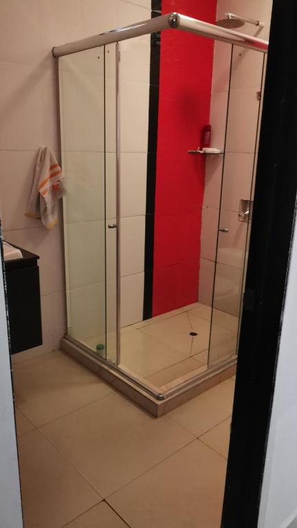 Koupelna v ubytování Casa amazilia