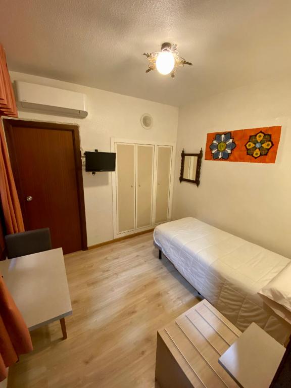 Posteľ alebo postele v izbe v ubytovaní Hotel Real Castellon