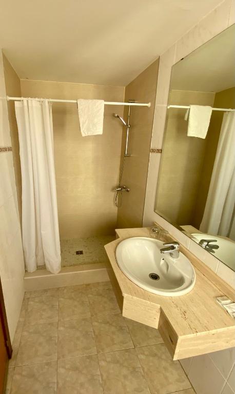 Kúpeľňa v ubytovaní Hotel Real Castellon