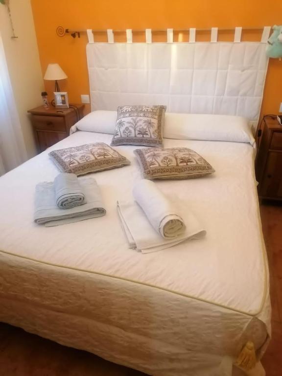Postel nebo postele na pokoji v ubytování LOS PRUNOS