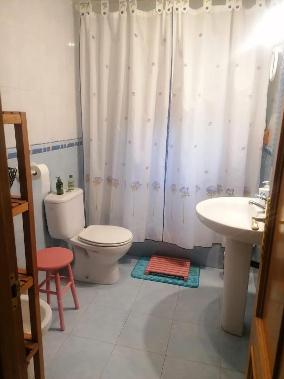 Koupelna v ubytování LOS PRUNOS