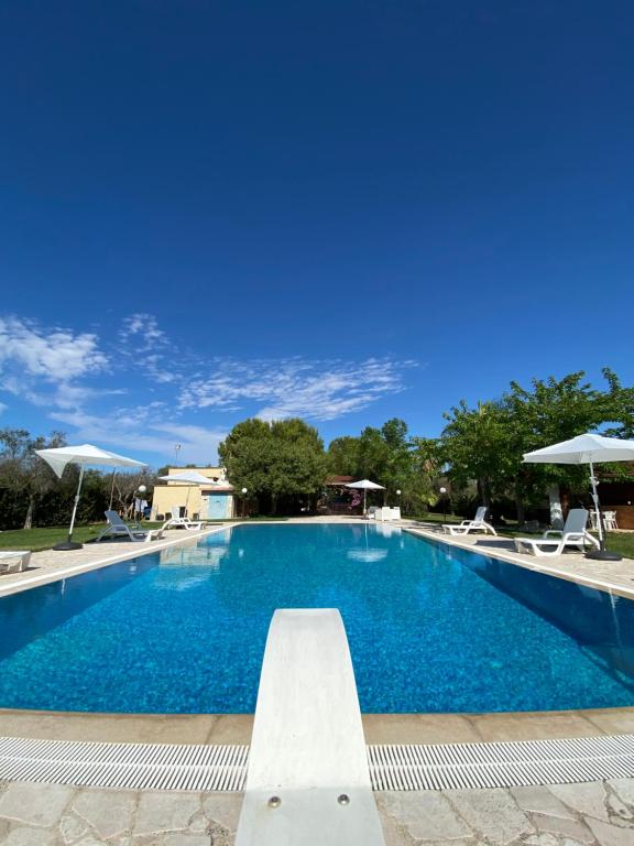 Bazén v ubytování Villa Paradiso nebo v jeho okolí