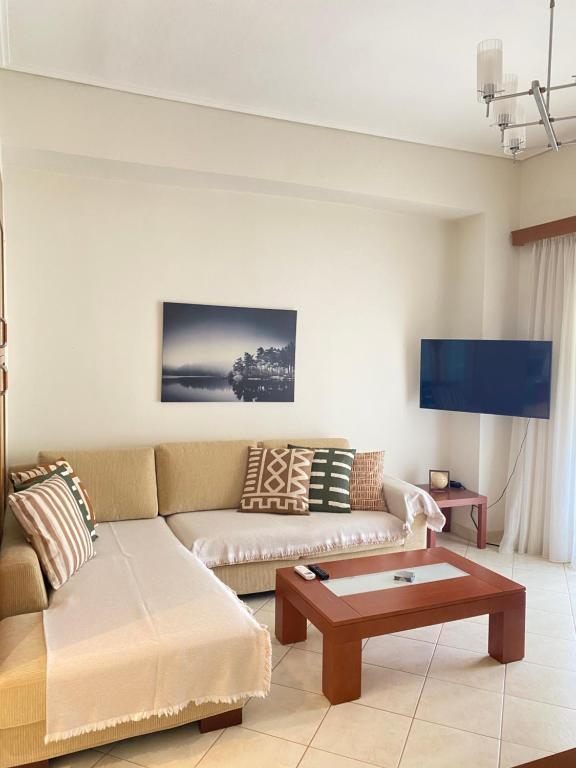 TV a/nebo společenská místnost v ubytování DiFan Sea Homes A5