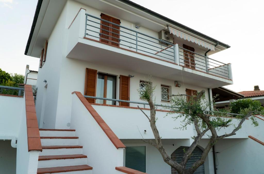 Balkón nebo terasa v ubytování Le Meraviglie del Conero