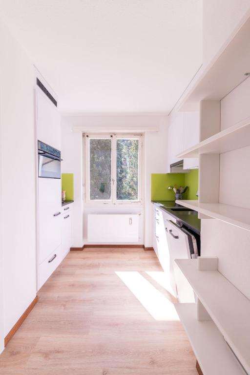 Kuchyň nebo kuchyňský kout v ubytování Ferienwohnung Cristallina