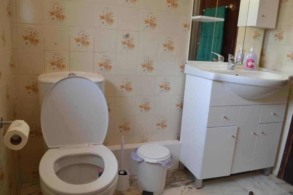 Koupelna v ubytování Casa Brito Aguiar